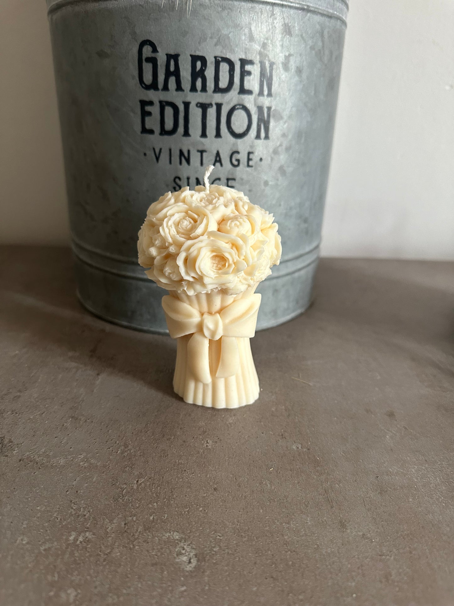 Bougie Bouquet de fleurs